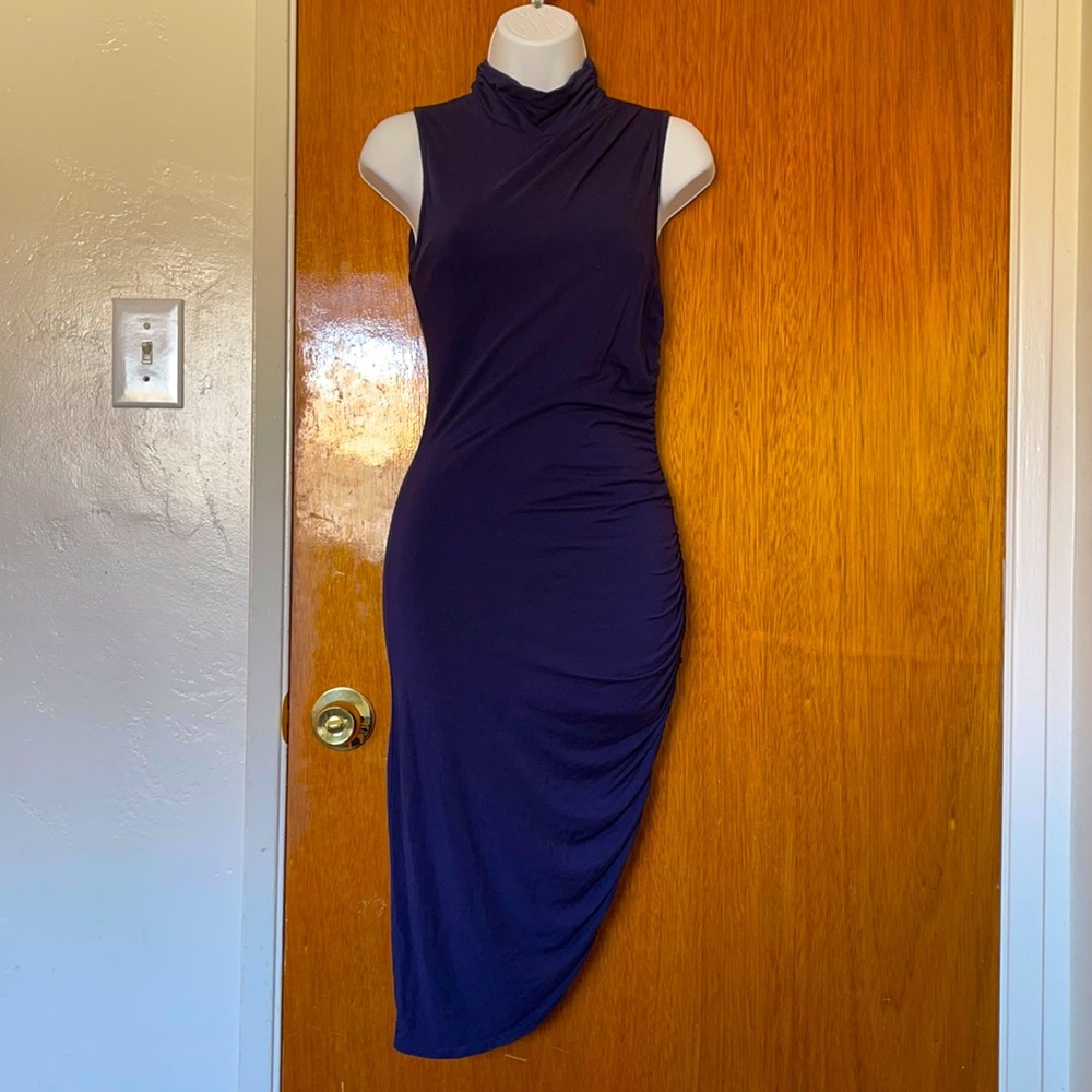 Charlotte Russe Body Con Ruched Dress